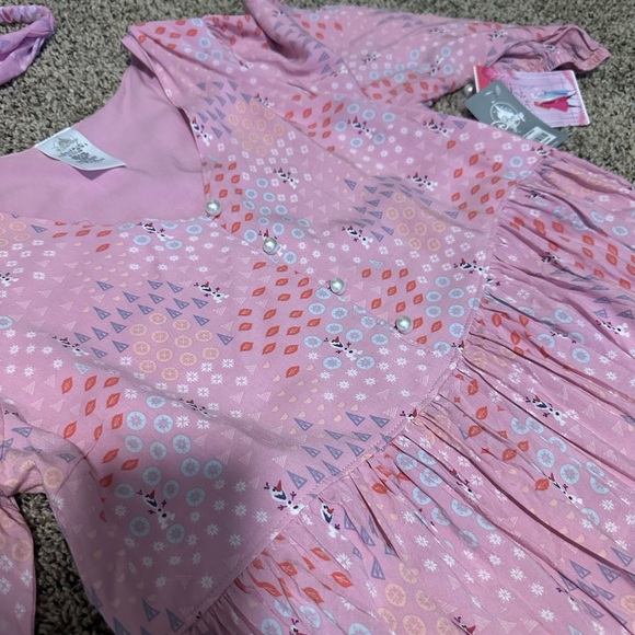 Disney Frozen Pink Dress with Headband - Picture 2 of 8
